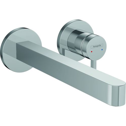 Non Communiqué Chromé Hansgrohe Mitigeur De Lavabo Encastré Finoris