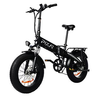 Vélo électrique pliable PIXAR Star1, batterie amovible 48 V 15 Ah, noir - 1