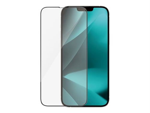 PanzerGlass - Protection d écran pour téléphone portable - ultra-wide fit - verre - couleur de cadre noir - pour Apple iPhone 13 Pro Max, 14 Plus