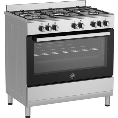 Bertazzoni Cuisinière Gaz 90 Cm Sel925mx Inox 5 Brûleurs Four 95 L - Image 2