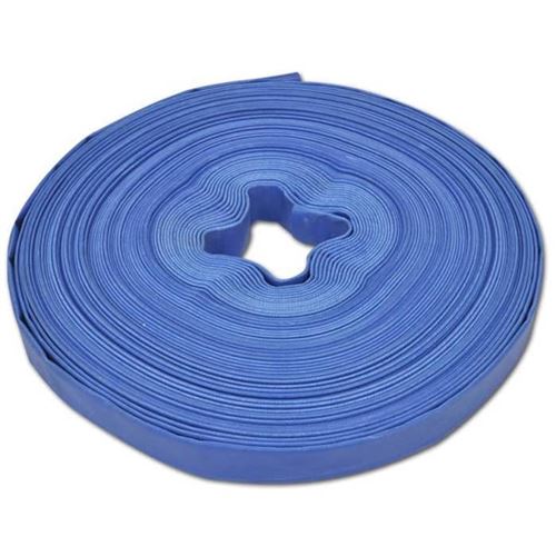 vidaXL Tuyau plat 100 m 1" PVC 151794