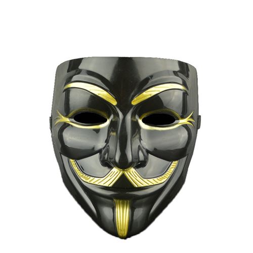 2pcs Masque Halloween Fête Bal costumé - V Pour Vendetta