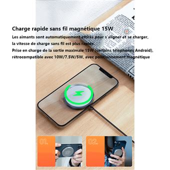Chargeur Sans Fil Magnétique IPhone