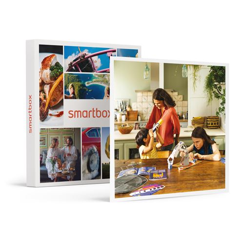 Coffret Cadeau SMARTBOX - Abonnement Pandacraft Makers de 3 mois pour 1 enfant de 8 à 12 ans- Sport & Aventure