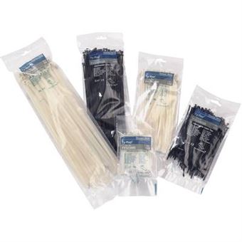 ABB TY5253MXR TY5253MXR Serre-câble 295 mm 4.80 mm noir avec languette métallique 100 pc(s) - 1