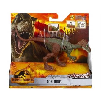 Cavernedesjouets – Atrociraptor Jurassic World 19 Cm – Dinosaure Féroce Avec Carte Tigre – Dès 4 Ans