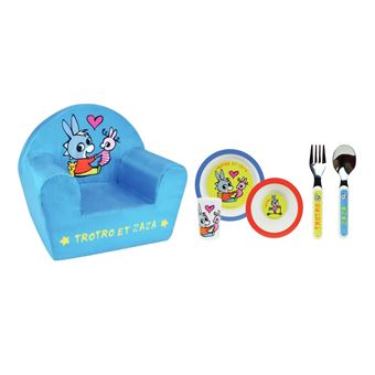 Fun House PAT'PATROUILLE ENSEMBLE REPAS (ASSIETTE, BOL, VERRE)