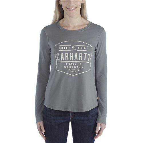 T-shirt manches longues femme GRAPHIC TL vert balsam - CARHARTT - S1103929G02L