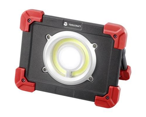 Toolcraft TO-6687735 Work Light 20W 2500lm USB Rechargeable Dust/W...