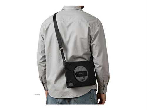 Non Communiqué Noir Estuff - Coque De Protection Pour Tablette - 10.5" - Pour Samsung Galaxy Tab A8