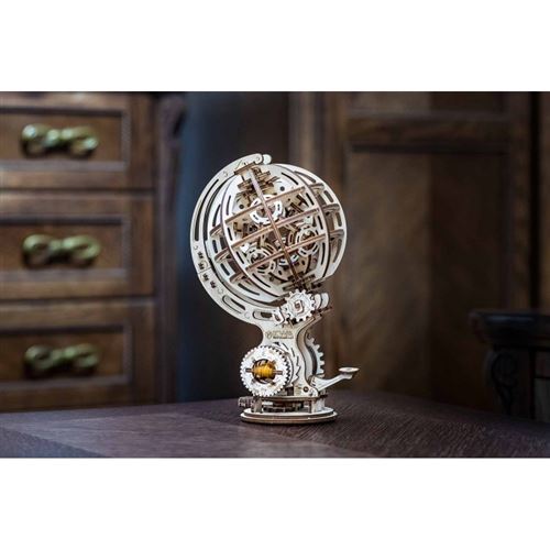 Maquette 3D en bois - Globe cinétique 251 cm - Eco Wood Art