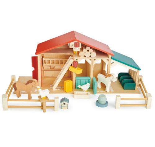 Generique Ferme En Bois Avec Accessoires - Image 4
