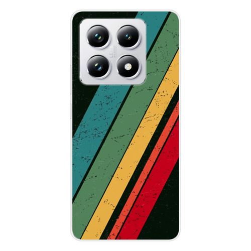 Coque en silicone imprimée compatible Xiaomi 14T Pro Grunge
