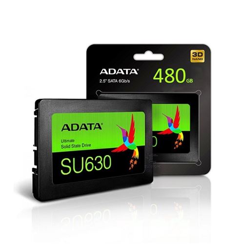 ADATA Ultimate SU630 - SSD - 480 Go - interne - 2.5"" - SATA 6Gb/s