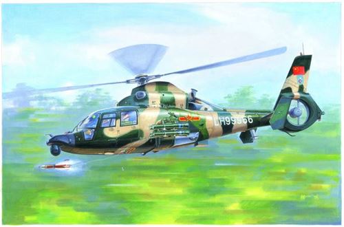 Non Communiqué Chinese Z-9Wa Helicopter - 1:35E - Trumpeter