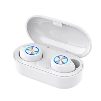 Écouteurs Sans Fil, Contrôle Tactile Intelligent, Réduction Intelligente du Bruit（Blanc）-Chronus - 1