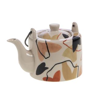 Théière infuseur Ambre - Amadeus - Multicolore - Grès - 1