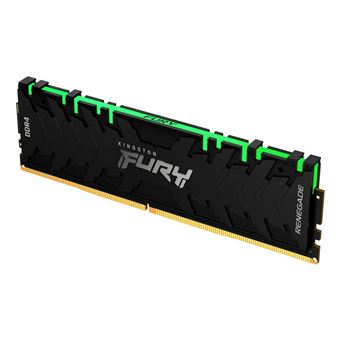 Kingston - Barrette Mémoire Fury DDR4 3600 Mhz 16Go RGB DIMM