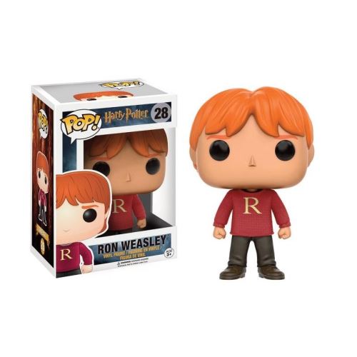 Figurine Funko Pop Harry Potter Ron Weasley Sweater Exclusivité FNAC État correct - Funko reconditionné disponible sur Fnac
