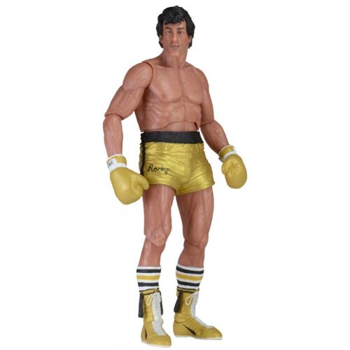 Figurine Rocky III - Rocky Balboa Gold trunks 40th Anniversary 18cm