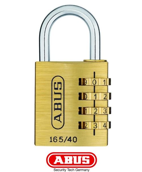 Cadenas Abus à Combinaison 165/40mm Classik Laiton
