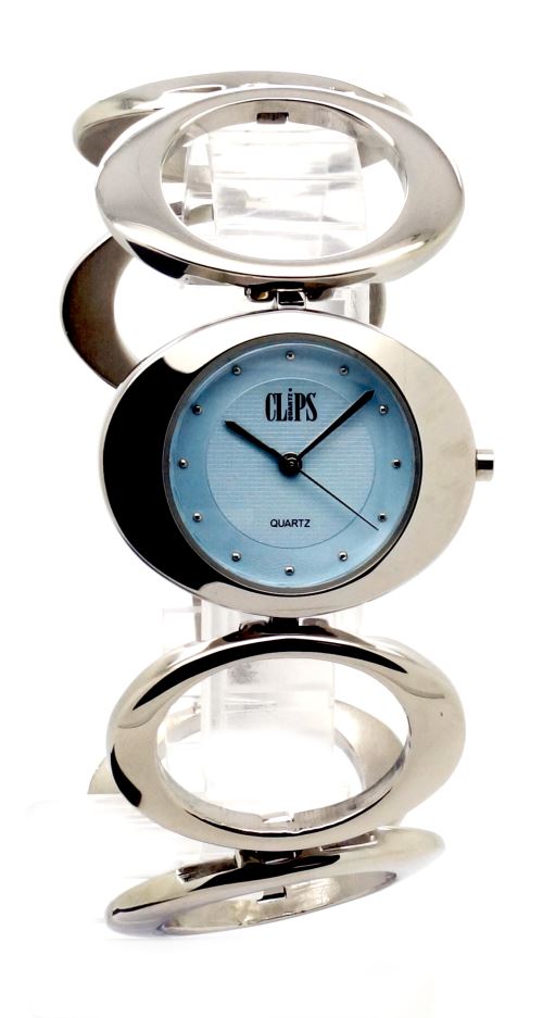 CLIPS Montre -553-2009-98 en Alliage Argent
