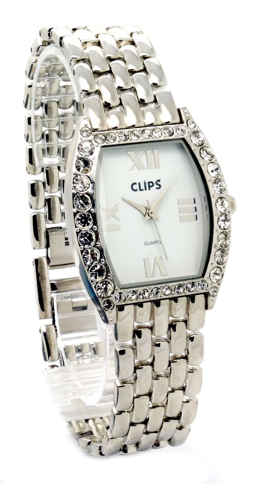 CLIPS Montre -554-2606-88 en Alliage Argent