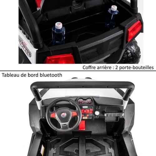 Grand 4x4 Buggy Voiture Electrique Enfant 24 Volts 2 Places Pour