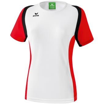 tee shirt rouge et noir femme