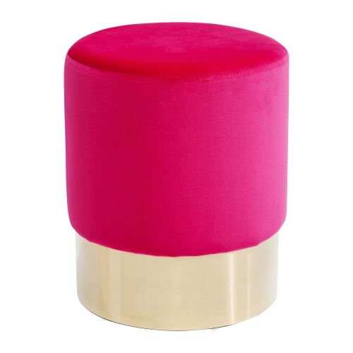 Tabouret Cherry fuchsia Kare Design
