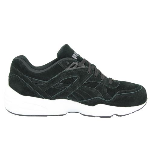 puma r698 allover suede noir