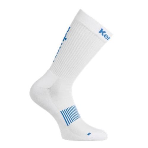 Chaussettes Kempa Logo Classic-blanc/azur-41/45 Blanc