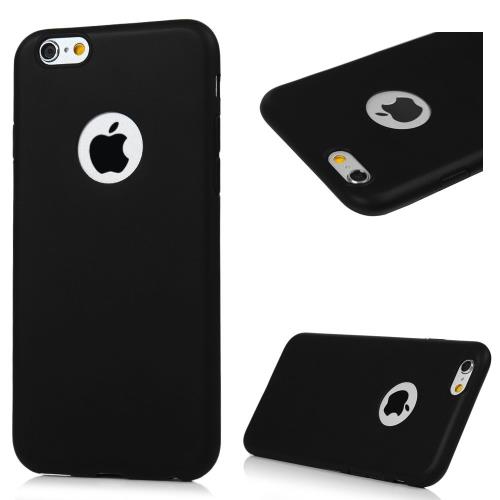 CABLING® iPhone 6/ 6s Coque de Protection, Etui mat flexible Antidérapant Protection Dorsale en TPU Avec Absorption de Chocs Pour iPhone 6/6s (Noir MAT)