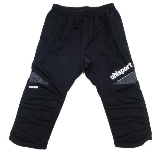 Pantalon gardien de football Uhlsport Pantacourt gardien Noir taille : XS réf : 95543