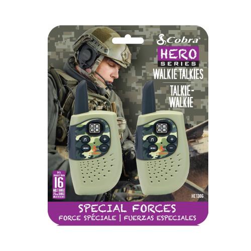 Ensemble de deux talkie walkie portée 3 kilomètres COBRA - HM230G