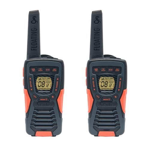 Ensemble de deux talkie walkie flottants, portée 15 kilomètres COBRA - AM1035FLT