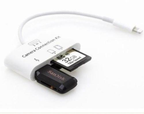 Test express de l'adaptateur Lightning vers lecteur de carte SD USB 3 pour  iPad Pro