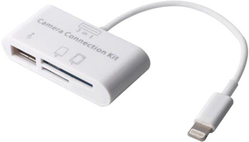 CABLING® Adaptateur Lightning vers USB pour Appareil Photo