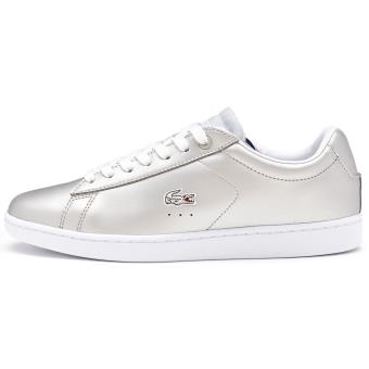 chaussure lacoste grise homme