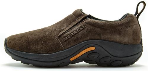 Merrell Jungle Moc Daim Classic chaussures en Gumsmoke Marron J60788