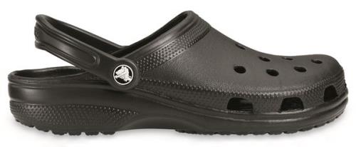 Crocs Classic Bottes chaussures Sandales en Noir 10001 002