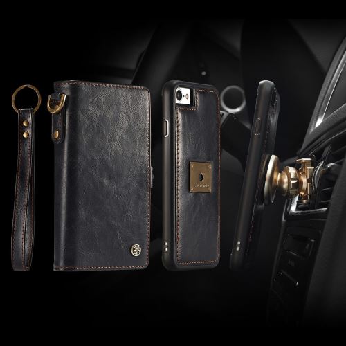 Coque en TPU moi 2 détachable en 1 split noir pour votre Apple iPhone 7 4.7