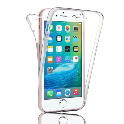 BPFY - Coque Silicone Integrale 360 Transparent Pour Iphone 6+ PLUS Apple - Protection Complete avant/arriere anti-choc - Etui en silicone TPU - Top Qualite