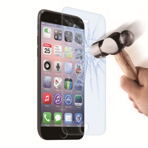 BPFY - Vitre de protection Transparente Pour Iphone 8+ PLUS Apple - Film en Verre trempe 9H - recouvre la surface plate - Anti-choc Anti-rayure