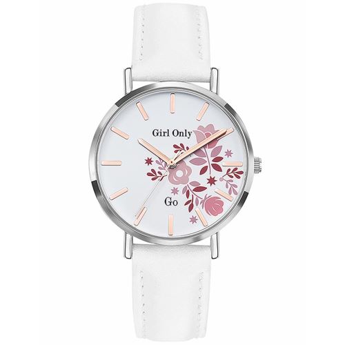 Montre GO GIRL ONLY en Cuir Blanc
