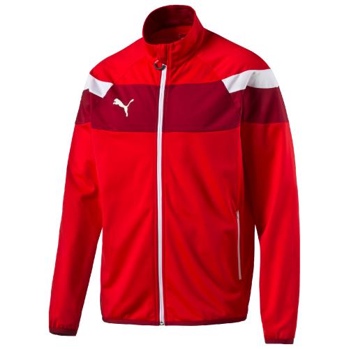 Puma - Veste polyester Puma Spirit II - 2XL - rouge/blanc