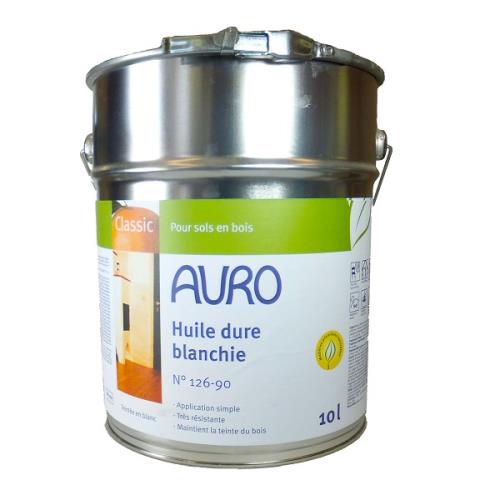 Auro - Huile dure blanchie (Bio et look scandinave) 10L - N° 126-90