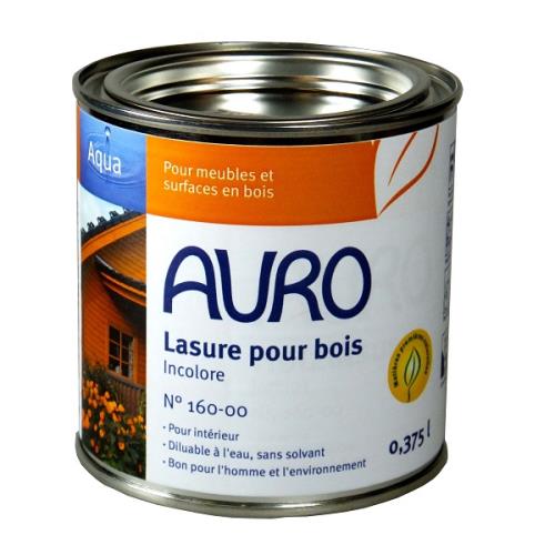 Auro - Lasure pour bois diluable (Intérieur) 0,37L - N°160-00