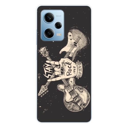 Coque en silicone imprimée compatible Xiaomi Redmi Note 12 Pro 5G Poco X5 Pro Stay rock