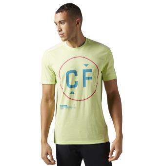 reebok t shirt homme verte